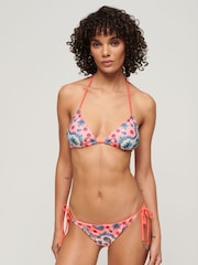 Superdry Pink Tie Side Cheeky Bikini Briefs - Image 3 of 5