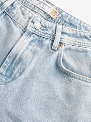 Bleach Blue Relaxed Bootcut 100% Cotton Jeans - Image 6 of 7