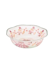 Cath Kidston Green Friendship Gardens Set of 4 Cereal Bowls - Image 2 of 3