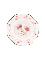 Cath Kidston Green Friendship Gardens Set of 4 Cereal Bowls - Image 3 of 3