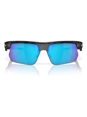 Oakley Grey Bisphaera Oo9400 Rectangle Polarised Sunglasses - Image 1 of 7