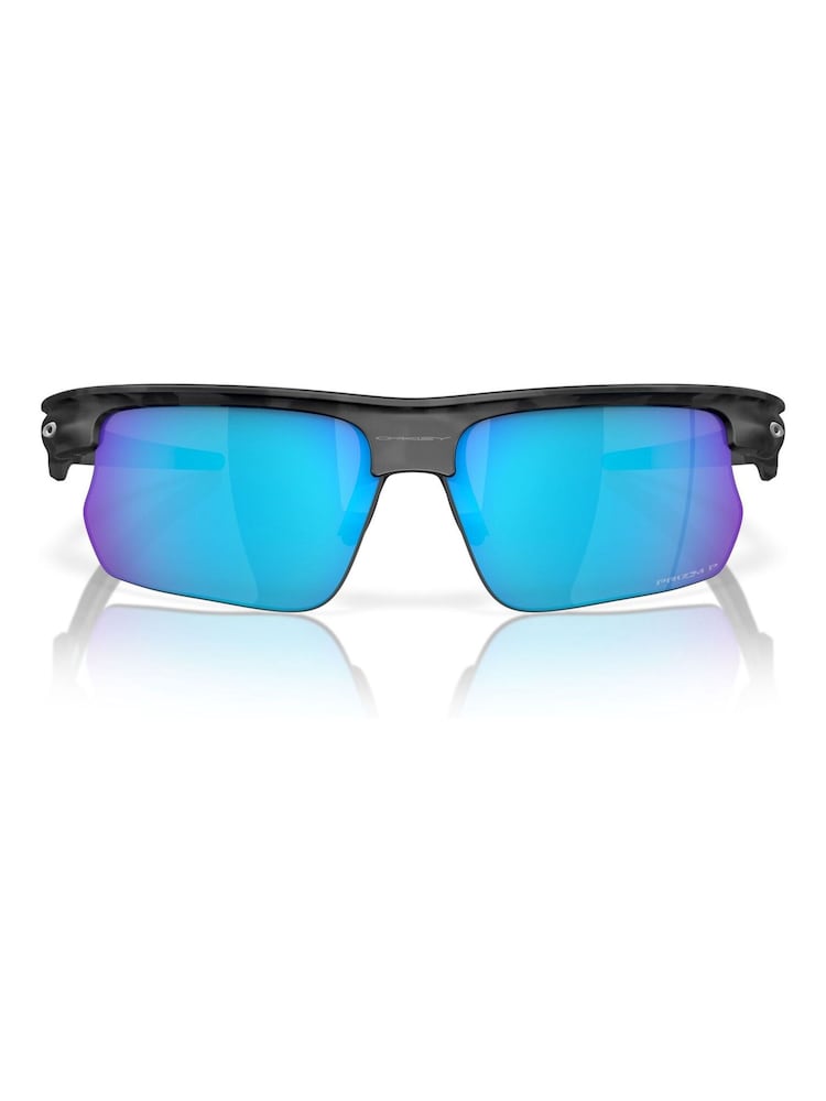 Oakley Grey Bisphaera Oo9400 Rectangle Polarised Sunglasses - Image 1 of 7
