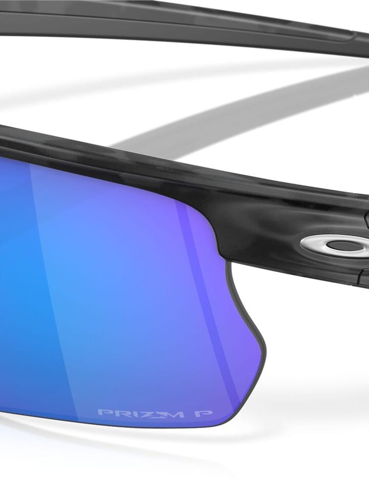 Oakley Grey Bisphaera Oo9400 Rectangle Polarised Sunglasses - Image 7 of 7