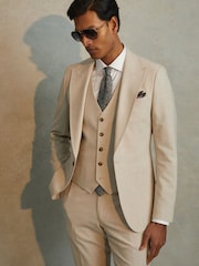 Gilet coupe slim à simple boutonnage Reiss Belmont W - Image 1 de 5