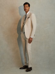 Gilet coupe slim à simple boutonnage Reiss Belmont W - Image 3 de 5