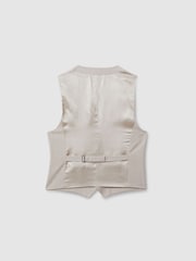 Gilet coupe slim à simple boutonnage Reiss Belmont W - Image 4 de 5
