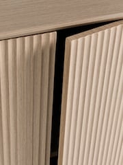 Light Marlow Marlow Oak Effect Slim Cabinet - Image 10 of 10