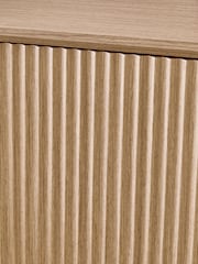 Light Marlow Marlow Oak Effect Slim Cabinet - Image 4 of 10