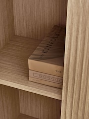 Light Marlow Marlow Oak Effect Slim Cabinet - Image 5 of 10