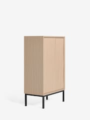 Light Marlow Marlow Oak Effect Slim Cabinet - Image 8 of 10
