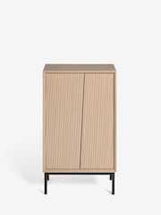 Light Marlow Marlow Oak Effect Slim Cabinet - Image 9 of 10