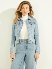 Guess Light Blue Denim Jacket - Image 1 of 5
