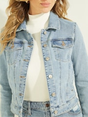 Guess Light Blue Denim Jacket - Image 2 of 5