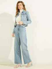 Guess Light Blue Denim Jacket - Image 4 of 5