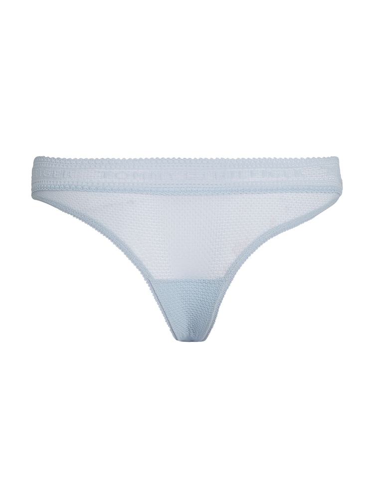 Tommy Hilfiger Blue Mesh Thong - Image 4 of 4