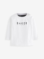 Baker by Ted Baker Rust Brown Textured Shacket 3 Piece Set - Image 3 of 5