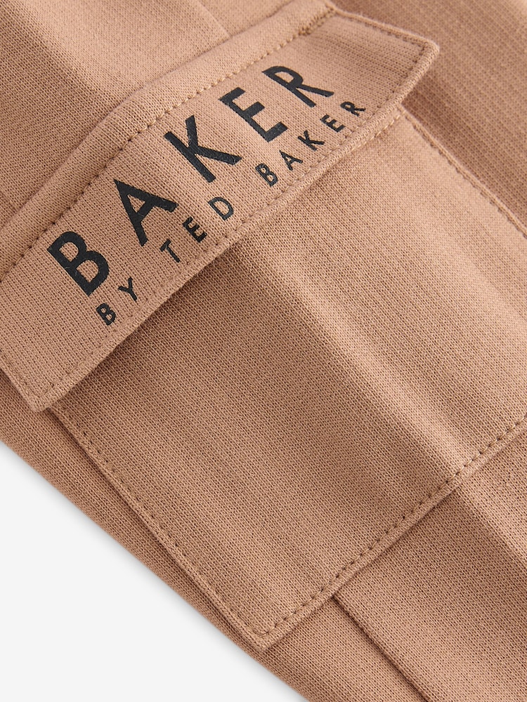Baker by Ted Baker Rust Brown Textured Shacket 3 Piece Set - Image 5 of 5