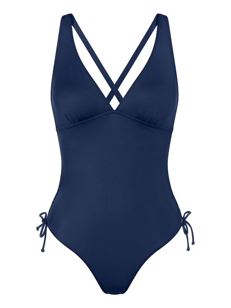 Triumph Blue Summer Mix & Match Padded Swimsuit - Image 4 of 4 Triumph Blue Summer Mix & Match Padded Swimsuit - Image 4 of 4