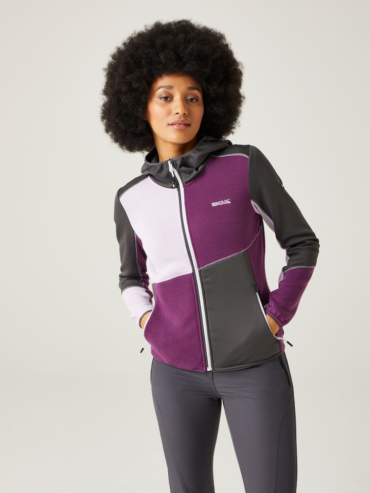 Regatta Grey Walbury VII Full Zip Hooded Fleece - Image 1 of 9