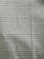 Grey Slim Fit Brushed Check Suit Trousers - Image 7 of 10