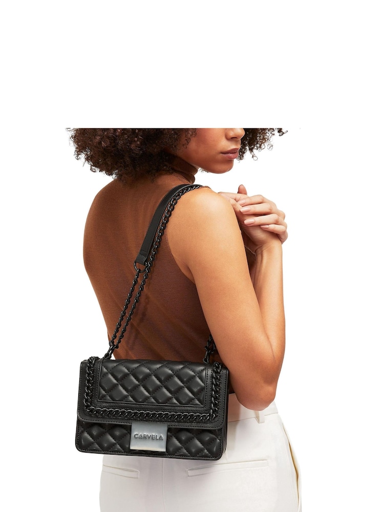 Carvela Bailey Quilted Chain Shoulder Bag - Image 5 of 5