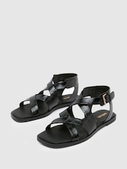 Schuh Tide Croc Flat Sandals - Image 3 of 4