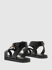 Schuh Tide Croc Flat Sandals - Image 4 of 4