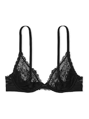 Victoria's Secret PINK Black Plunge Lace Bra - Image 3 of 3