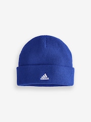 adidas Blue Beanie Winter Hat - Image 1 of 1
