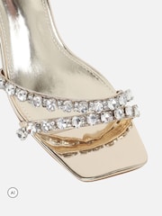 Simmi London Miley Diamante Block Heeled Sandals - Bild 3 von 4