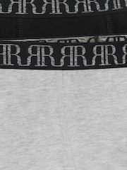 אפור מלאנז' - River Island מארז של 5 זוגות תחתוני בוקסר בצביעת מלאנז', בנים, %100 כותנה - תמונה 2 מתוך 3