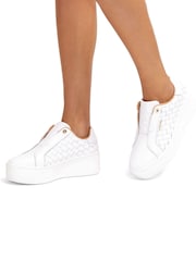 Carvela Connected Laceless Weave Trainers - Image 1 of 5