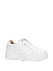 Carvela Connected Laceless Weave Trainers - Image 3 of 5
