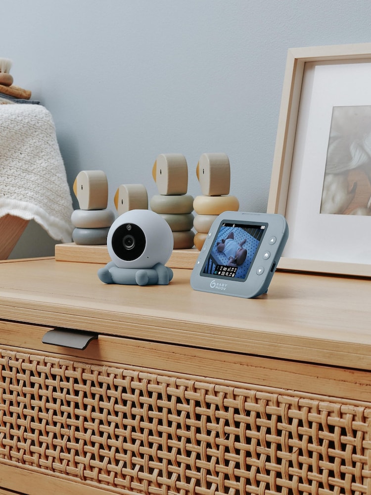 Babymoov Blue Yoo Roll Wire Free Baby Monitor - Image 1 of 6