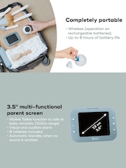 Babymoov Blue Yoo Roll Wire Free Baby Monitor - Image 3 of 6