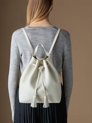 Natural - Negra de cuero The Lucia de Osprey London - Imagen 1 de 8