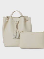 Natural - Negra de cuero The Lucia de Osprey London - Imagen 2 de 8