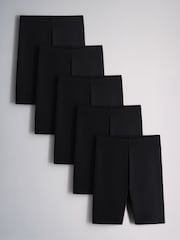 The Set 5 Pack Cycling Shorts Black - Image 1 of 8