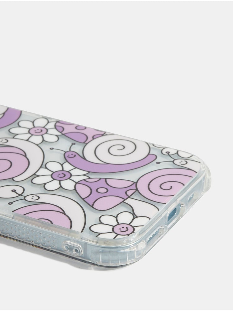 Skinnydip Lilac Snail iPhone 16 Pro Max Case - Image 2 of 4