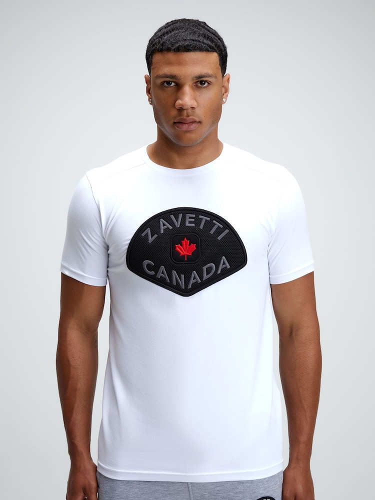 Zavetti Canada Mens Botticini Mesh T-Shirt - Image 1 of 4