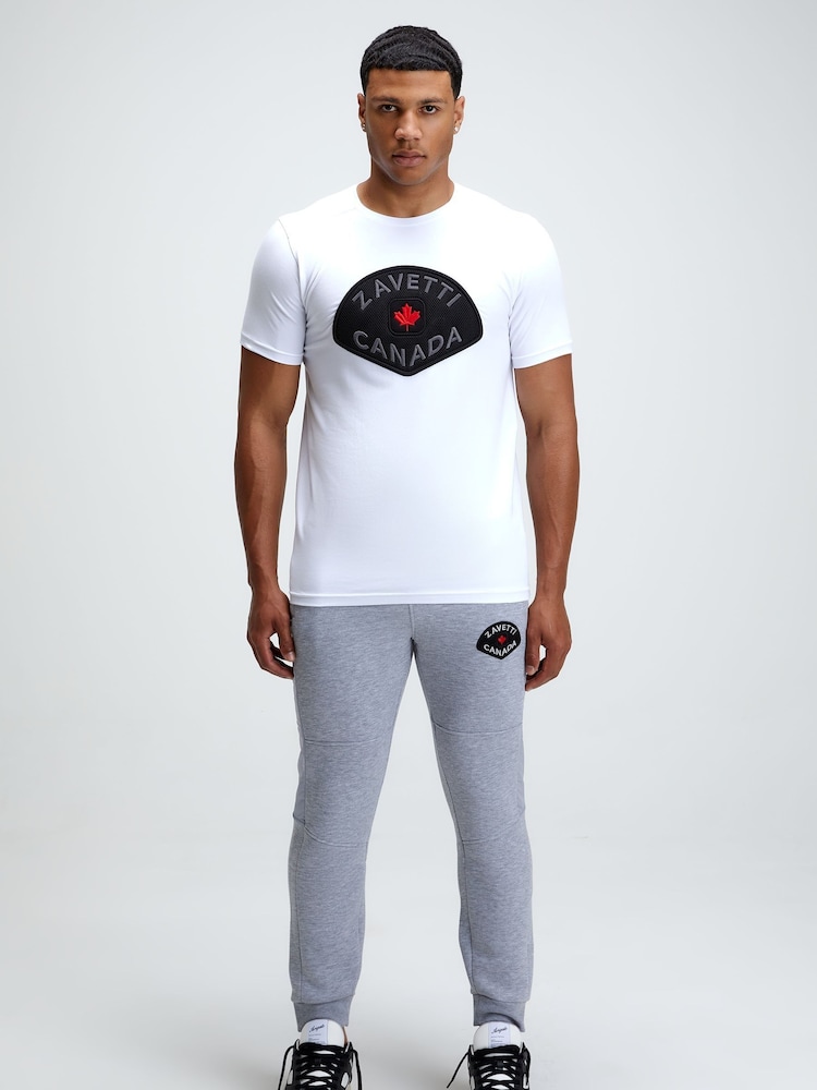 Zavetti Canada Mens Botticini Mesh T-Shirt - Image 4 of 4
