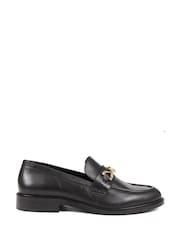črna - Jones Bootmaker Mari usnjeni mokasini - Slika 3 iz 7