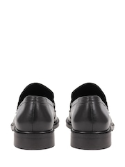 črna - Jones Bootmaker Mari usnjeni mokasini - Slika 6 iz 7