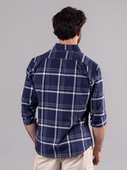 Lakeland Leather Blue Clothing Warrick 100% Cotton Shirt - Image 2 of 7