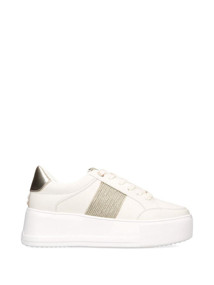 Carvela Jive Lace-Up Trainers - Image 1 of 5