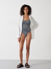 Hush Blue Lola Stripe Scoop Swimsuit - Image 2 of 6