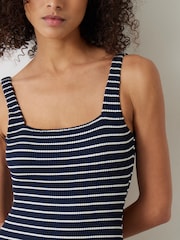 Hush Blue Lola Stripe Scoop Swimsuit - Image 4 of 6