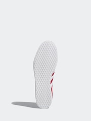 adidas Originals Burgundy Red Gazelle Trainers - Image 6 of 11