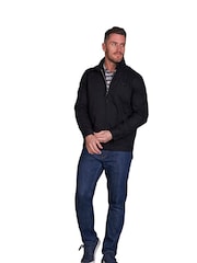 Raging Bull Classic Harrington Black Jacket - Image 4 of 8