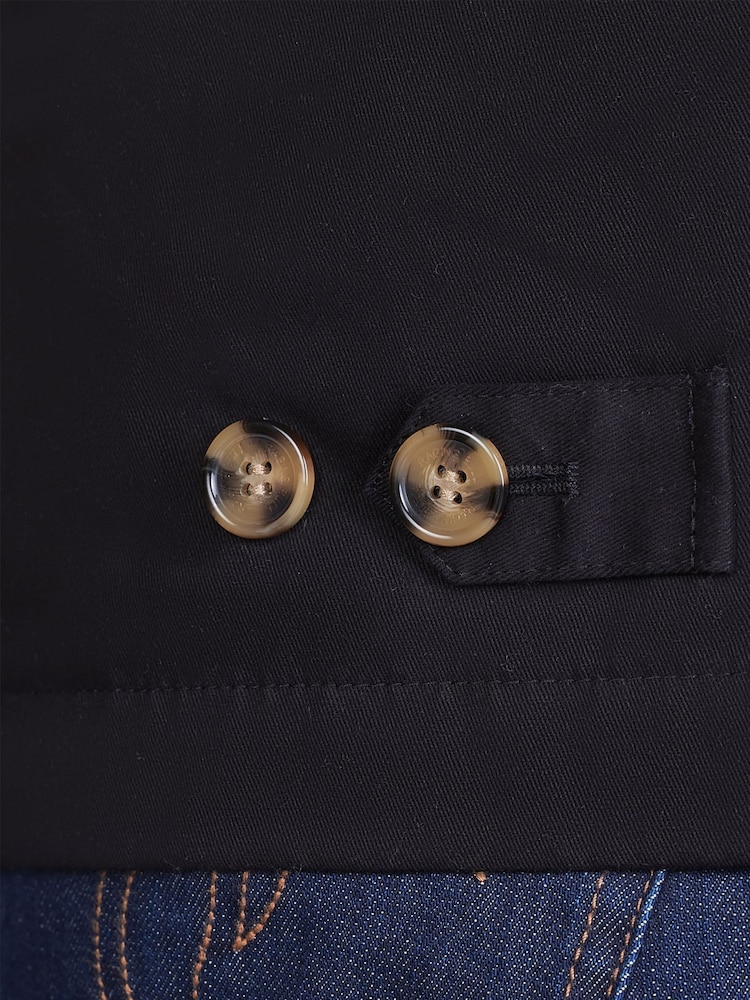 Raging Bull Classic Harrington Black Jacket - Image 8 of 8